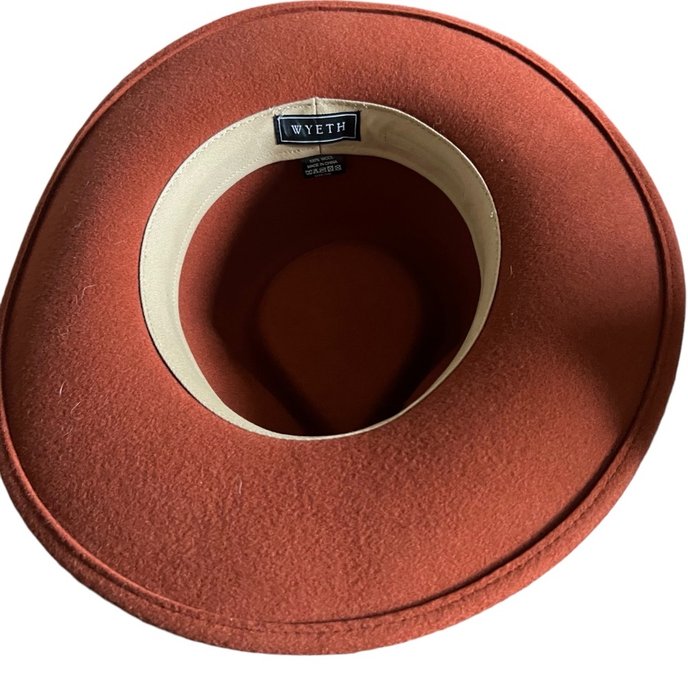 WYETH Siggie Hat Festival Cowboy auburn Rust color - Picture 4 of 7